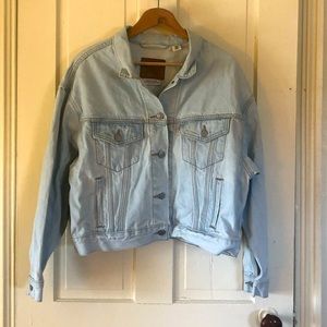 Levi cropped jean jacket